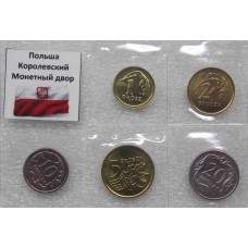 Набор монет Польша. Королевский монетный двор (5 монет)