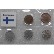 Набор монет Финляндия (5 монет)