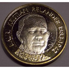 Лаури Кристиан Реландер. 5 евро 2016 года. Финляндия