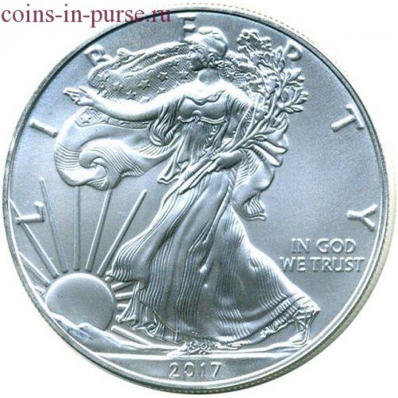 Доллар шагающая свобода. Доллар шагающая Свобода 2017. Платиновые монеты США. Подарочная серебряная монета 1 доллар США. Монета 1 доллар 2019 Свобода.